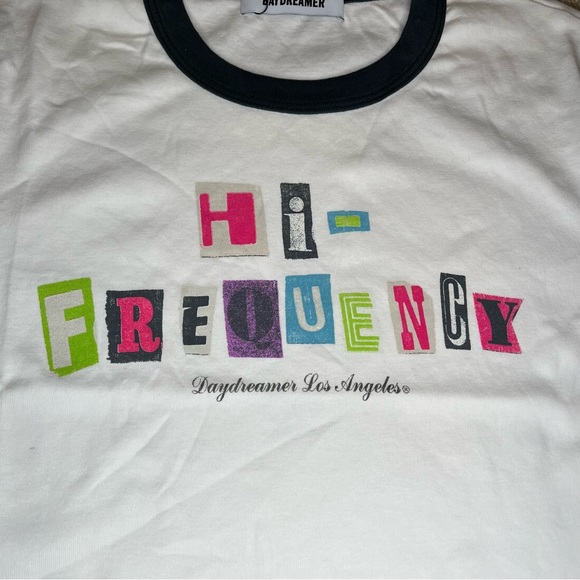 NWT Daydreamer Hi-Frequency Ransom Shrunken Tee - Picture 4 of 7